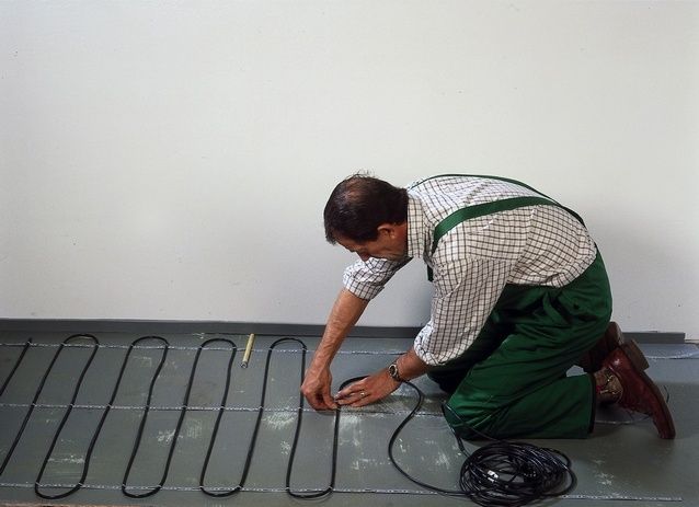 Електрическо кабелно подово отопление, отопление за разсад