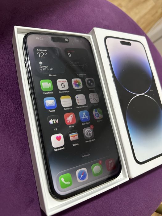 Айфон 14 про макс 128гб 80%