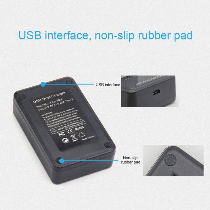 Двойно смарт зарядно LC-E5 за батерии LP-E5 за Canon