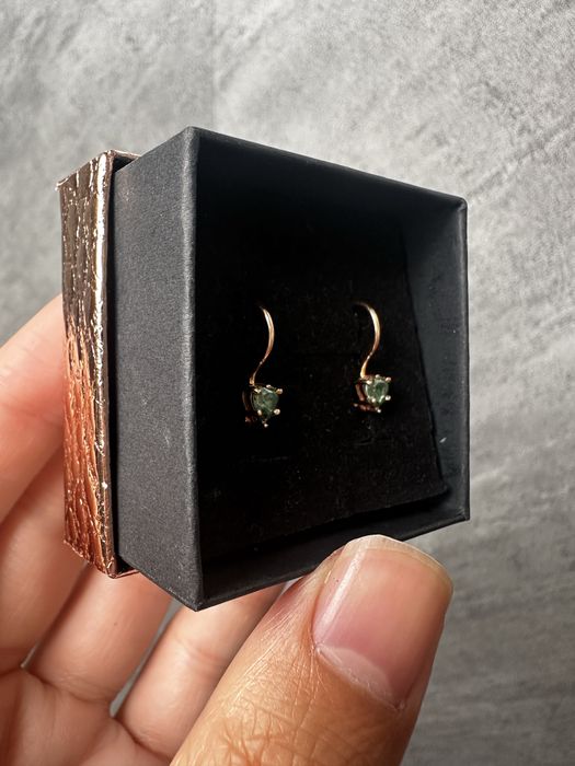 Продам золотые сережки