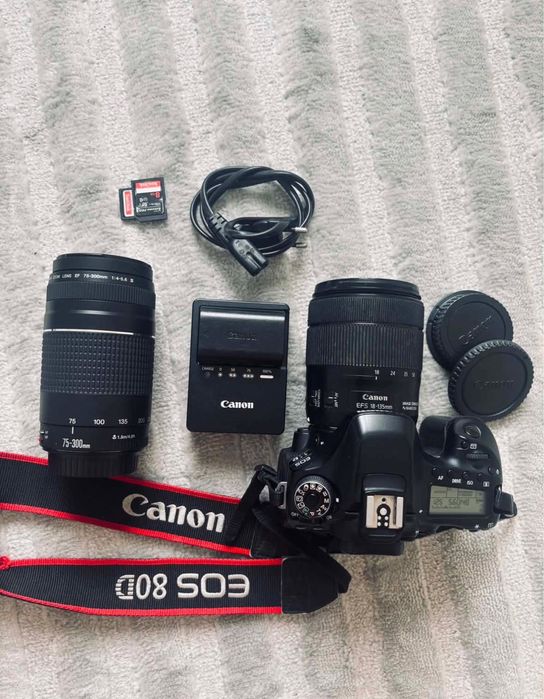 Canon eos650D және   Canon eos80D