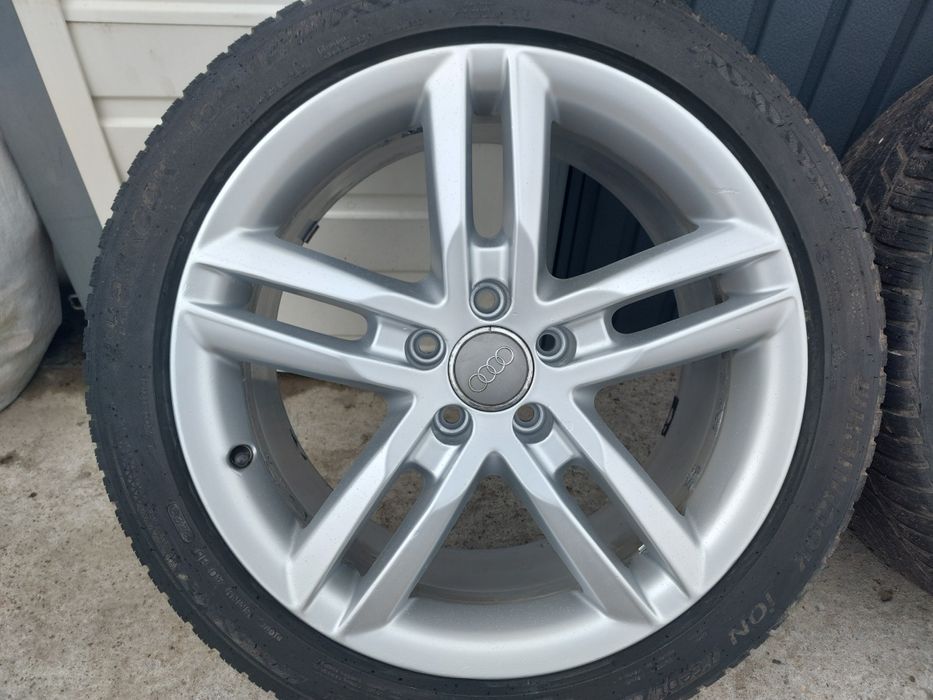 Set jante aliaj originale AUDI R18 5X112 CB 66.6 mm 8J ET 39