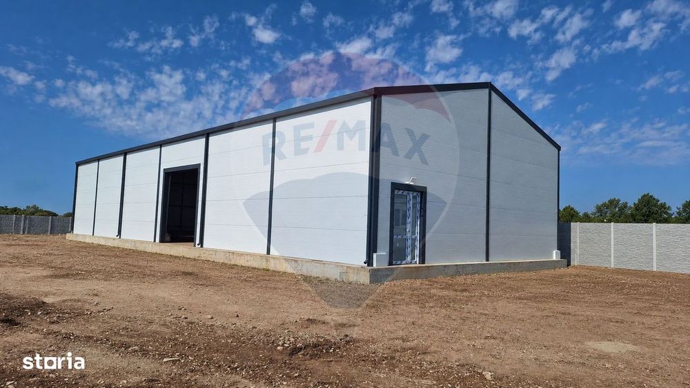 Spațiu industrial de 360mp de închiriat- Frumusani DN4