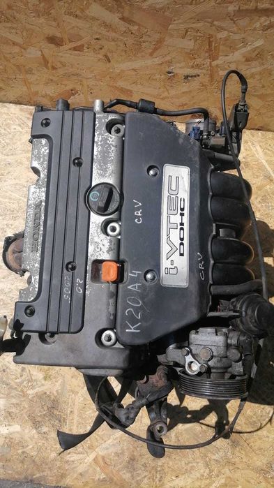 Двигатель (К20А4) Honda CR-V 2.0 (Хонда СРВ) в навесе привозной