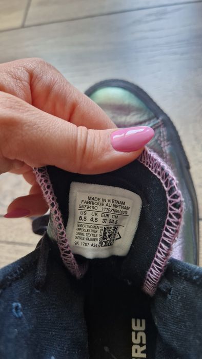 Converse Високи Кецове 37 Размер Естествена Кожа