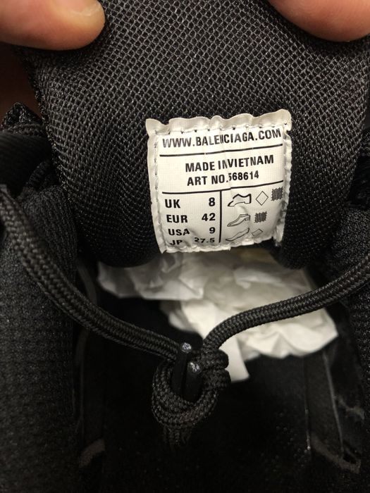 Balenciaga Track 2 Black Calitate Premium Full Box Verificare La Livrare