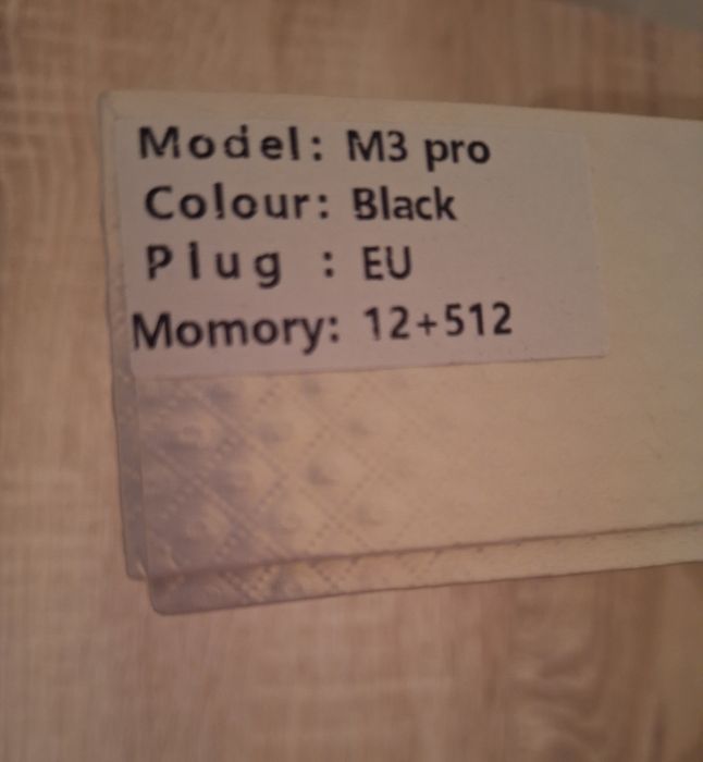 Telefon nou M3 pro