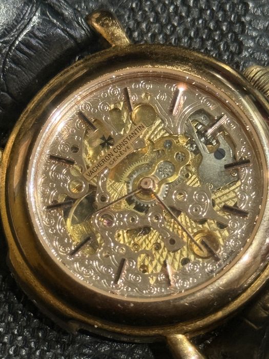 Vacheron Constantine skeleton  18 k позлата