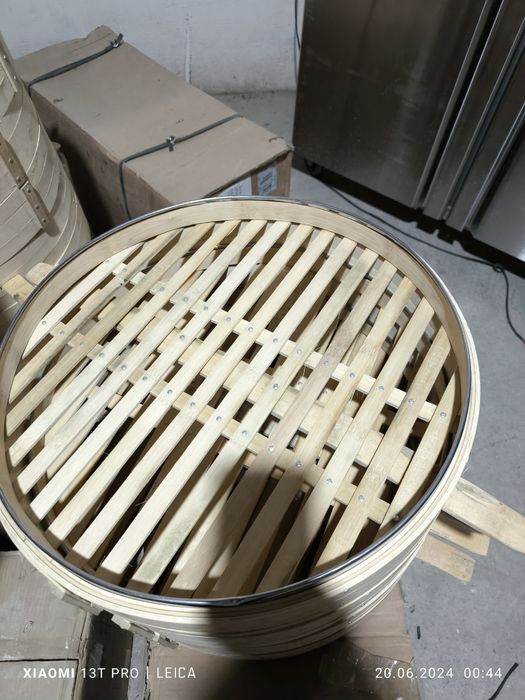 Манти пишириш учун бамбук лик пантикосконлар