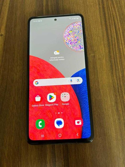 Samsung A52s 5G 128 gb/ 6gb ram impecabil folie husa