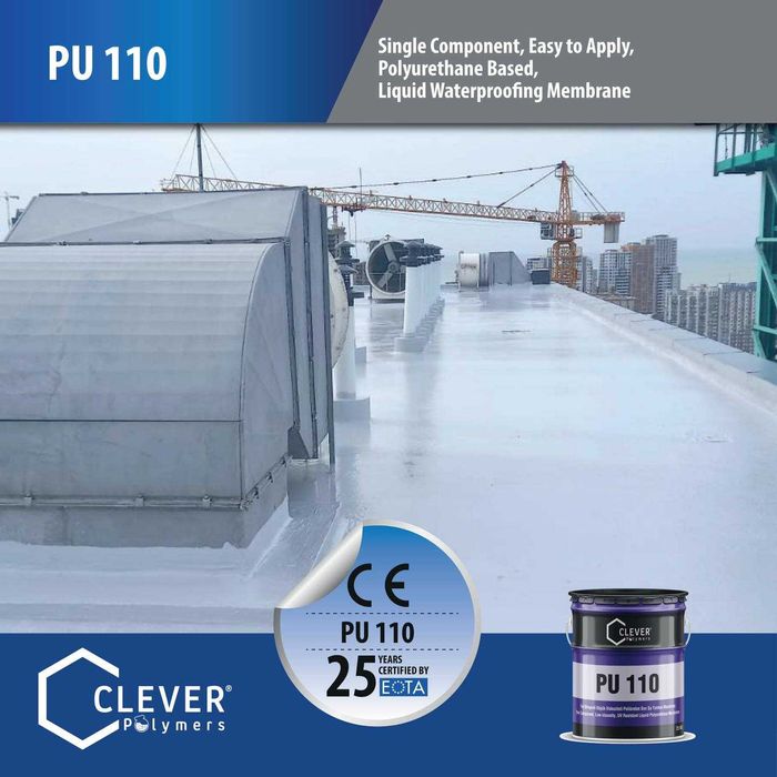 Жидкая резина PU Base 120 Гидроизоляция Полиуретановая УФ-стойкая