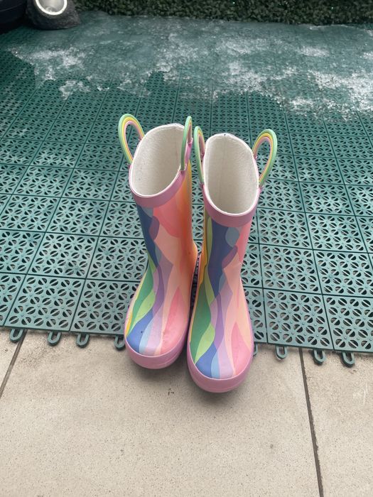 Cizme Next multicolore, marinea 26 (corespund marimea 27), stare f bun