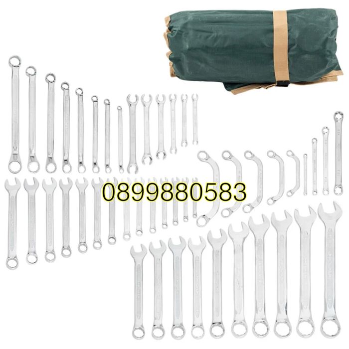 Комплект комбинирани ключове 47 части Rockforce