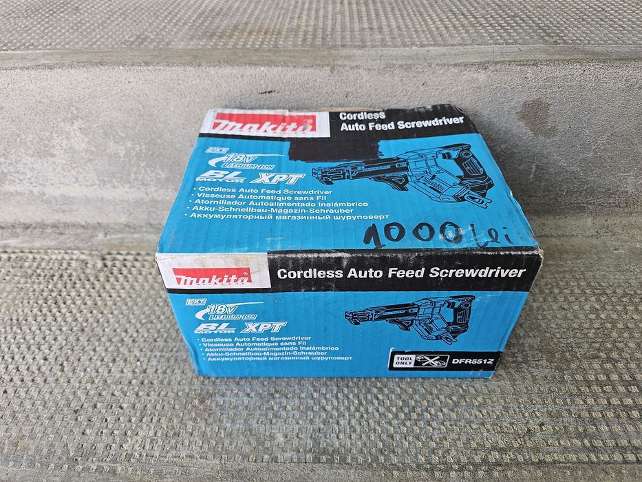 Filetanta rigips Makita DFR 551 noua
