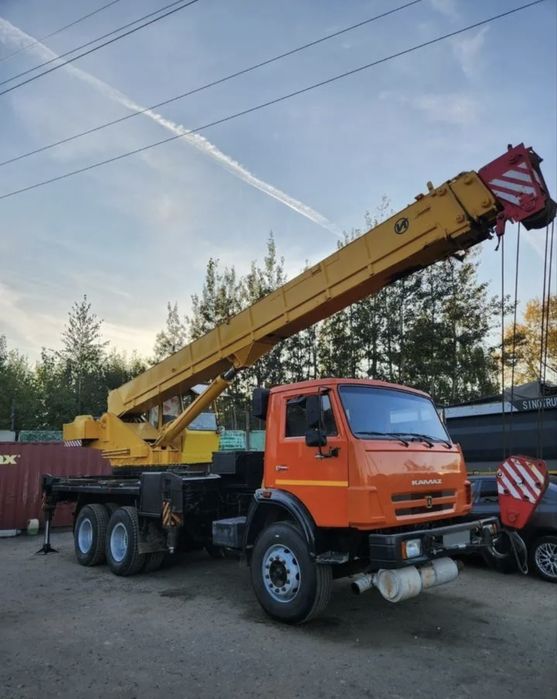 Услуга автокрана 25 тонн