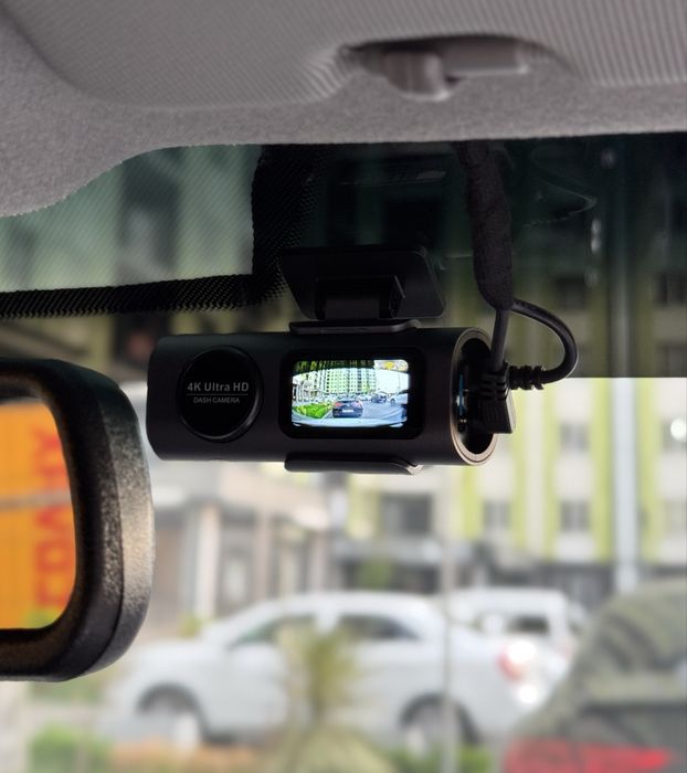 Videoregistrator compact dash cam Discovery 4K 2Cam Wifi|Original New!