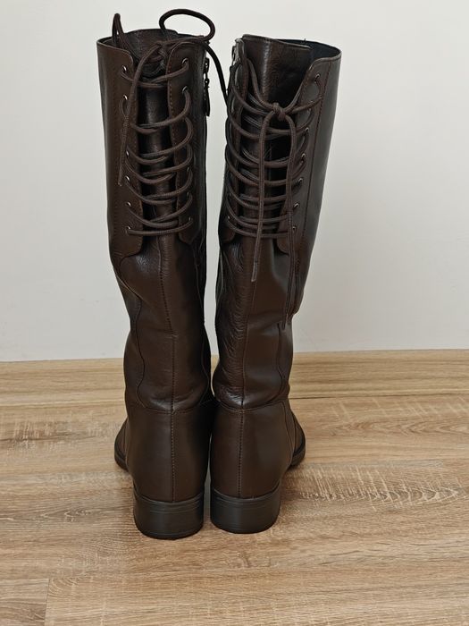 Ботуши Geox естествена кожа