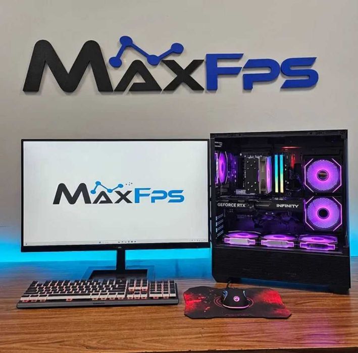 Геймърски компютър! RTX 5060TI 16GB / Intel i5-13400F / 32GB RAM - Нов