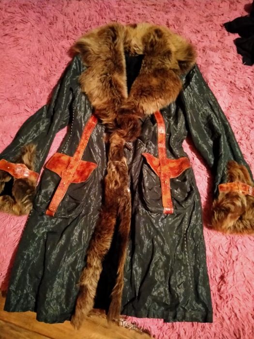 Дубленка парка зимняя