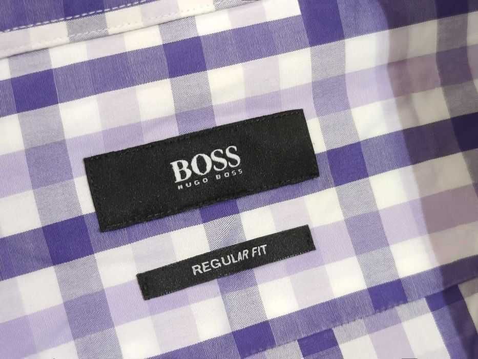 Camasa Hugo Boss Checkred - Slim Lila