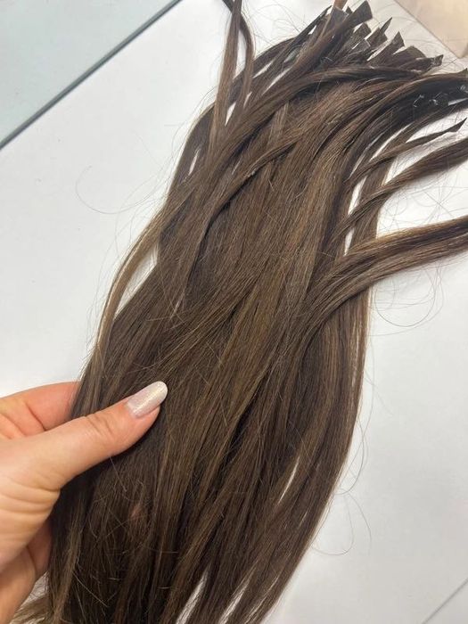 Extensii cheratină din păr uman