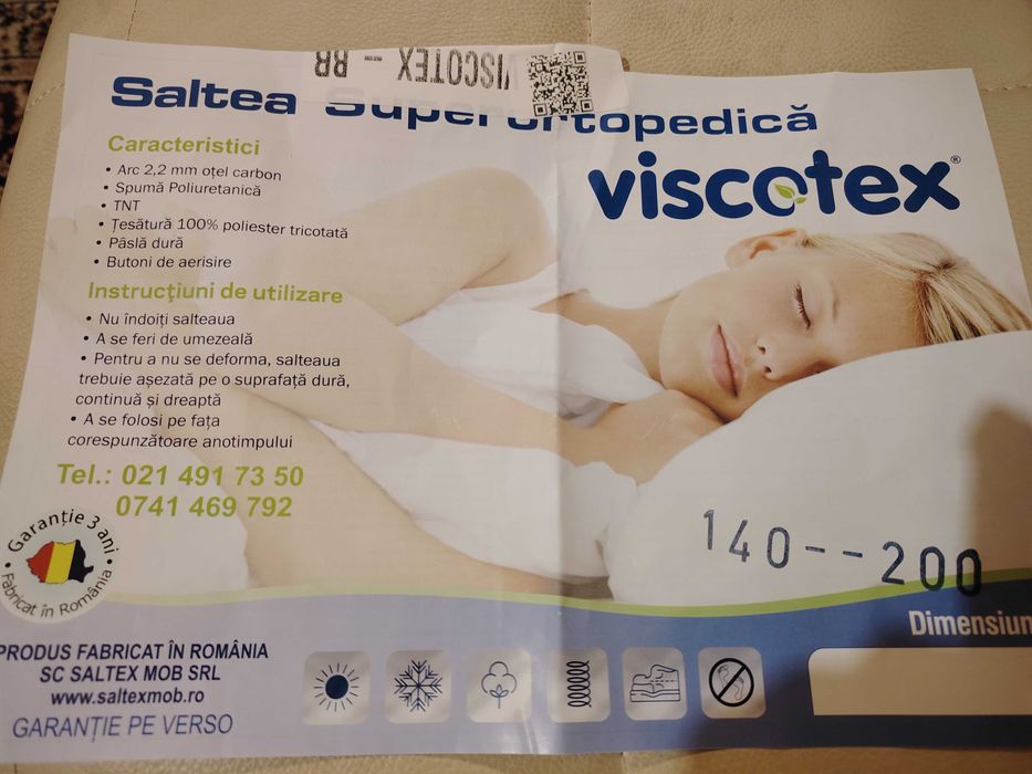 Saltea pat 140x200