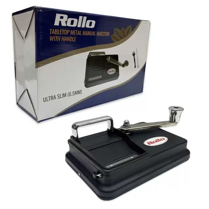 Aparat Injectat Tutun Rollo Ultra Slim (6,5 mm) cu Manivela