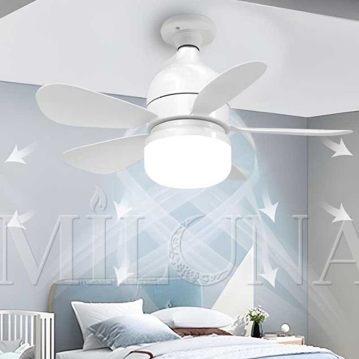 Люстра с вентилятором  LED,с пультом,3 режима,для зала, кухни, детской