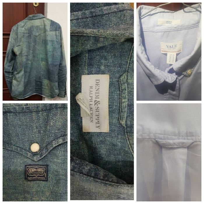 2 camasi Gant / U.S. POLO ASSN