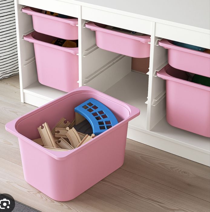 ящик для игрушек Труфаст Икея (с крышкой)