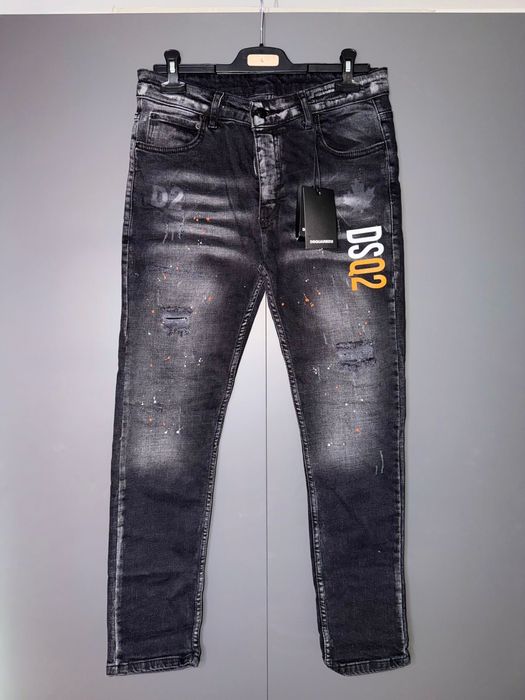 Blugi Dsquared2 negri calitate PREMIUM colectie noua