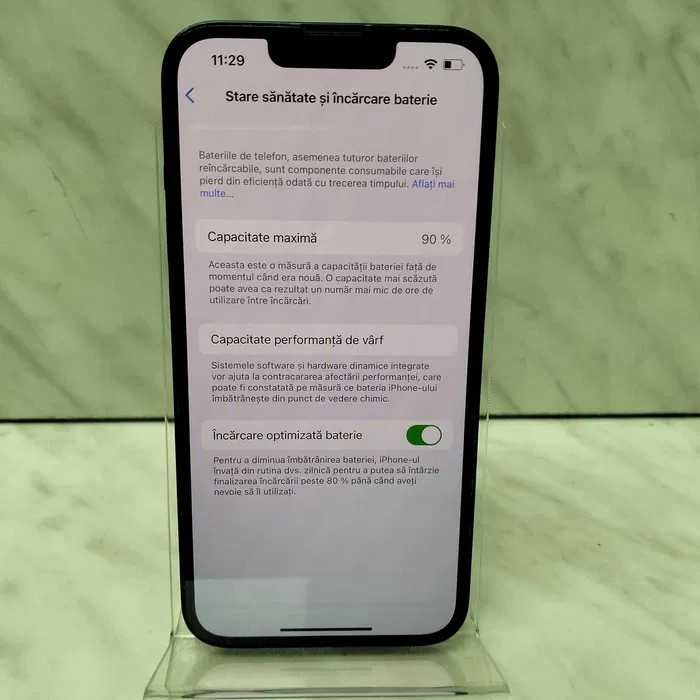 Telefon Apple iPhone 14 Negru 256GB 90% bat Zeus Amanet Rahova 22285