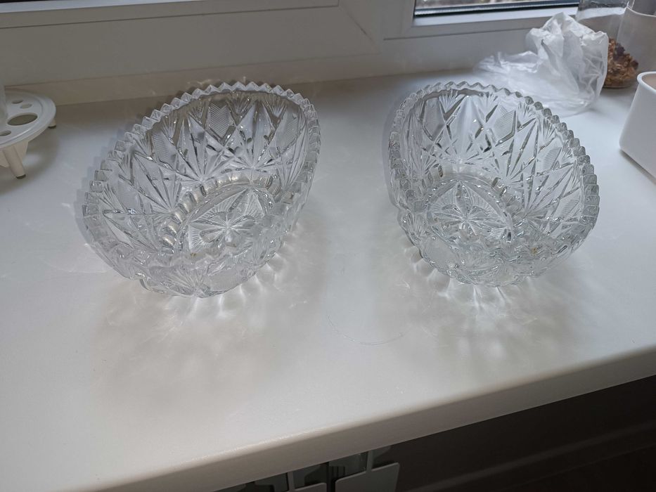 Продам хрустальные вазы, салатники