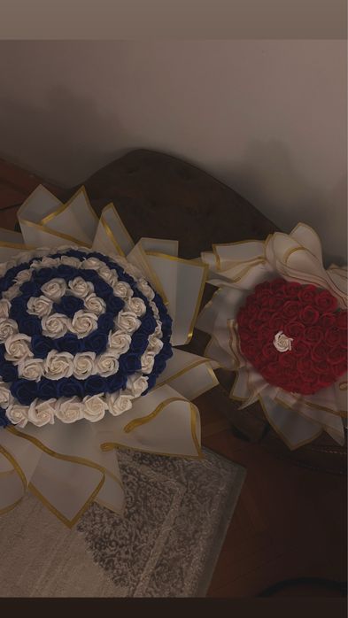 buchete trandafir din sapun