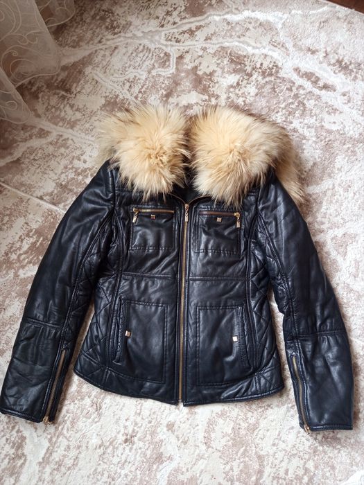 Куртка кожаная женская