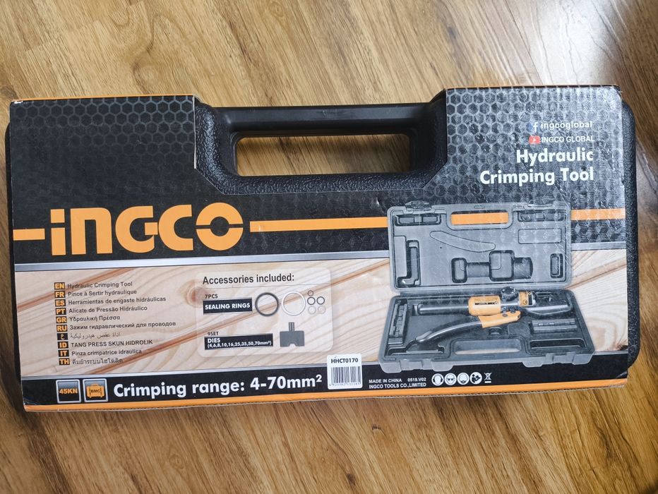 Продам INC-CO ЗАЖИМ Гидравлический для Проводов. Сечение от4 мм до 70
