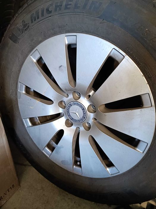 vand jante originale mercedes GLC echipate cu, michelin  235/65R17