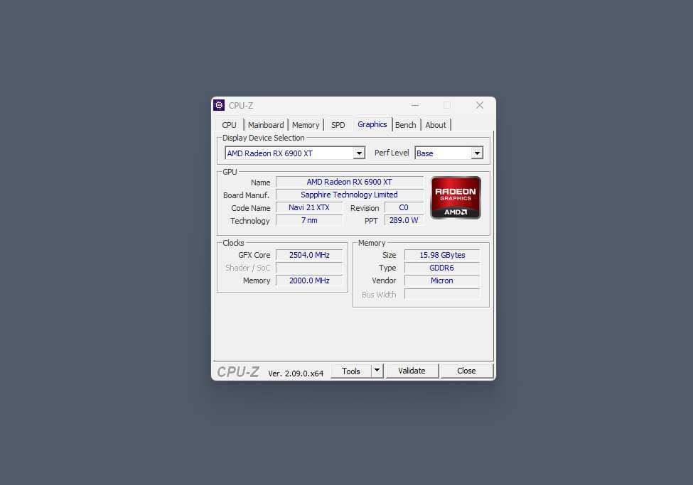 Видео карта AMD RX 6900 XT 16GB