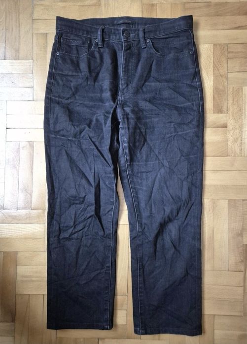Blugi Uniqlo Slim Fit, Negri, Damă - 27x32 (S)