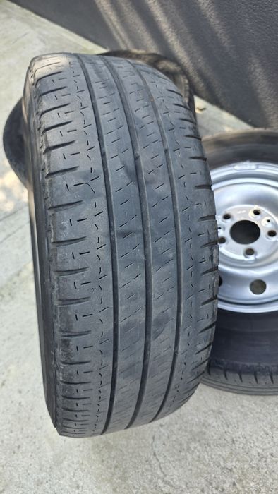 Vand Jante Tablă cu cauciucuri Michelin  225/ 70 15 C  Ducato Boxer