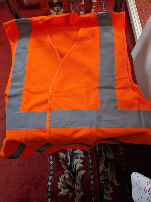 Vesta reflectorizanta portocaliu
