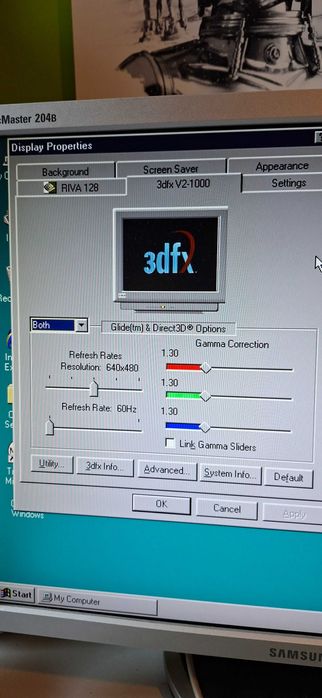 Placa video accelerator grafic 3Dfx Voodoo 2