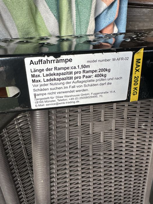 Rampa moto noua  .