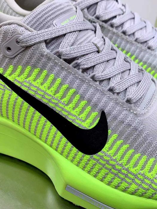 Нови мъжки маратонки Nike Invincible Run FK Flyknit 4 Green Grey