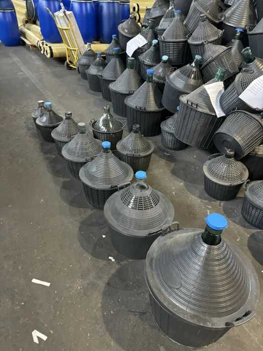 Стъклени дамаджани - 5 л. 10 л. 15 л. 20 л, 25 л. 34 л. и 54л.