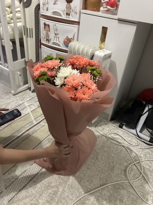 цветы крависые свежие