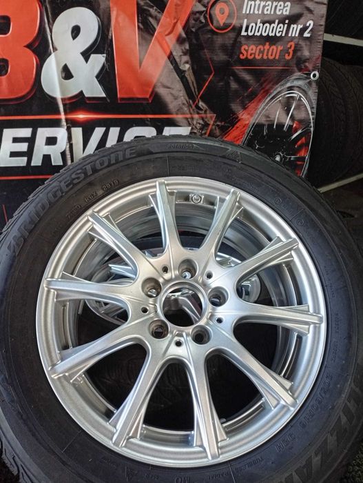 Jante R 16 5x112 Golf, Passat, Skoda, Audi, Mercedes 205 60 16 bridgestone