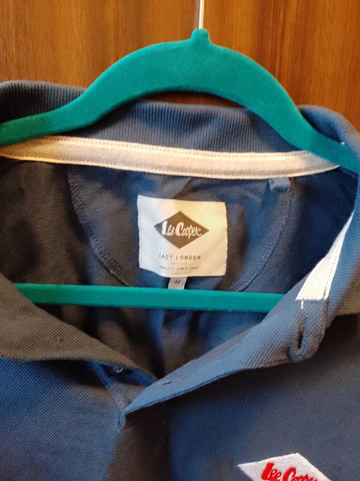 Tricou polo albastru Lee Cooper S/M