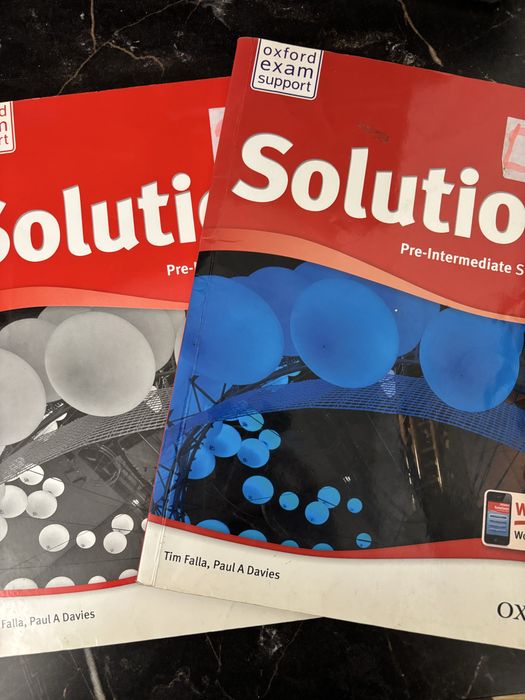 Учебники solution pre-intermediate