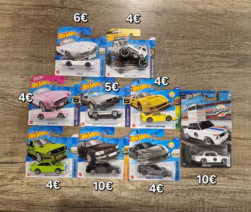 Hot Wheels и Matchbox колекционерски модели 2017-2026